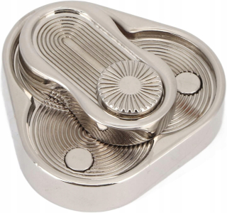 Hračky Sensory Fidget Spinners, Kovový autizmus s trojuholníkovou rotáciou ADHD