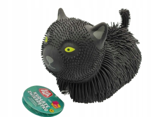 SHAUTY ANIMAL SENSORY TOY BLACK CAT