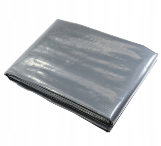 Sivá plachta 6x12m 260g/m2 pevná plandMAX MR06-715
