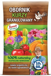 FLOROVIT pro natura KURACÍ HNOJ granulát 10L