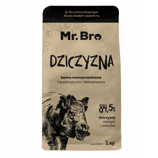 Mr. Bro suché srnčie krmivo 2 kg