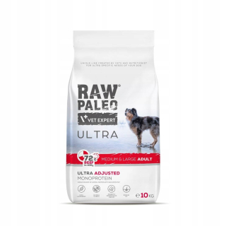 Surové Paleo krmivo pre hovädzie mäso suché 10 kg