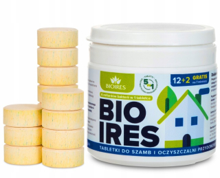 Tablety na prípravu septiku Bioires 0,2 kg