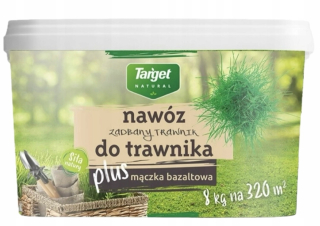 Organické, prírodné hnojivo Target granulát 8 kg 1 l