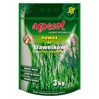 Agrecol viaczložkové hnojivo granulát 3 kg 3 l (dm³) l