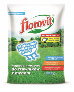 Vápenné hnojivo Inco Group granulát 20 kg 20 l