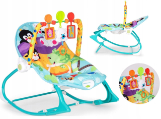 KINDER PLAY BABY Bucket, 3-IN-1 VIBRATIONS, DO 18KG