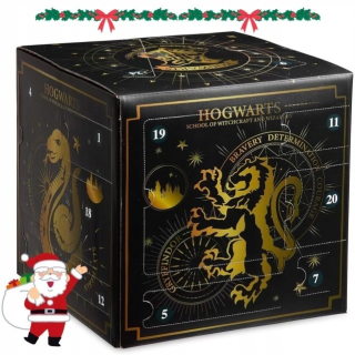 VIANOČNÝ ADVENTNÝ KALENDÁR HARRY POTTER VEĽKÉ HOGWARTS ŠPERKY 2024