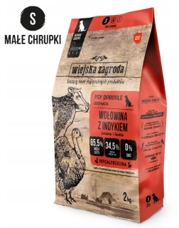 Wiejska Zagroda suché hovädzie krmivo 2 kg
