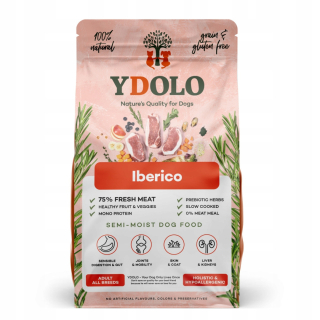 YDOLO Iberico bravčové 10 kg POLOVLHKÉ Pre dospelých psov 0 Hrach