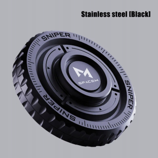 YIJOO Fidget Spinner Mechanická minca na konček prsta Nerezová oceľ EDC Anti-str