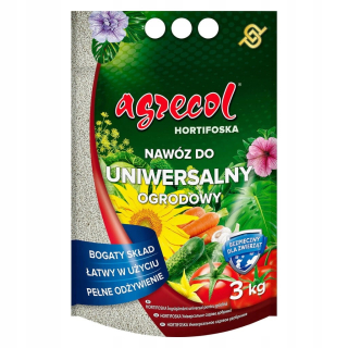 Agrecol viaczložkové hnojivo granulát 3 kg 3 l (dm³) l
