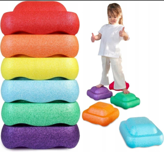 SENSORY TRACK MONTESSORI RIVER STONES 6 KS