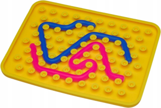 Multifunkčná senzorická hračka Wiggly Toy - fialová