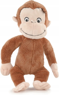 Zvedavý George plyšový opičiak George maskot 29 cm klasický originál