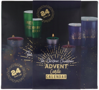 Stojaci adventny kalendar - obdlznik