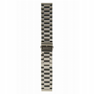 Strieborný oceľový náramok na smart hodinky Garett 22 mm 5904238485934