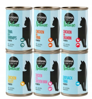 Cosma mokré krmivo mix príchutí 0,84 kg
