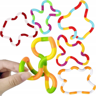 Tangle Toy Fidget Twister Ručná dekompresná hračka Fidget
